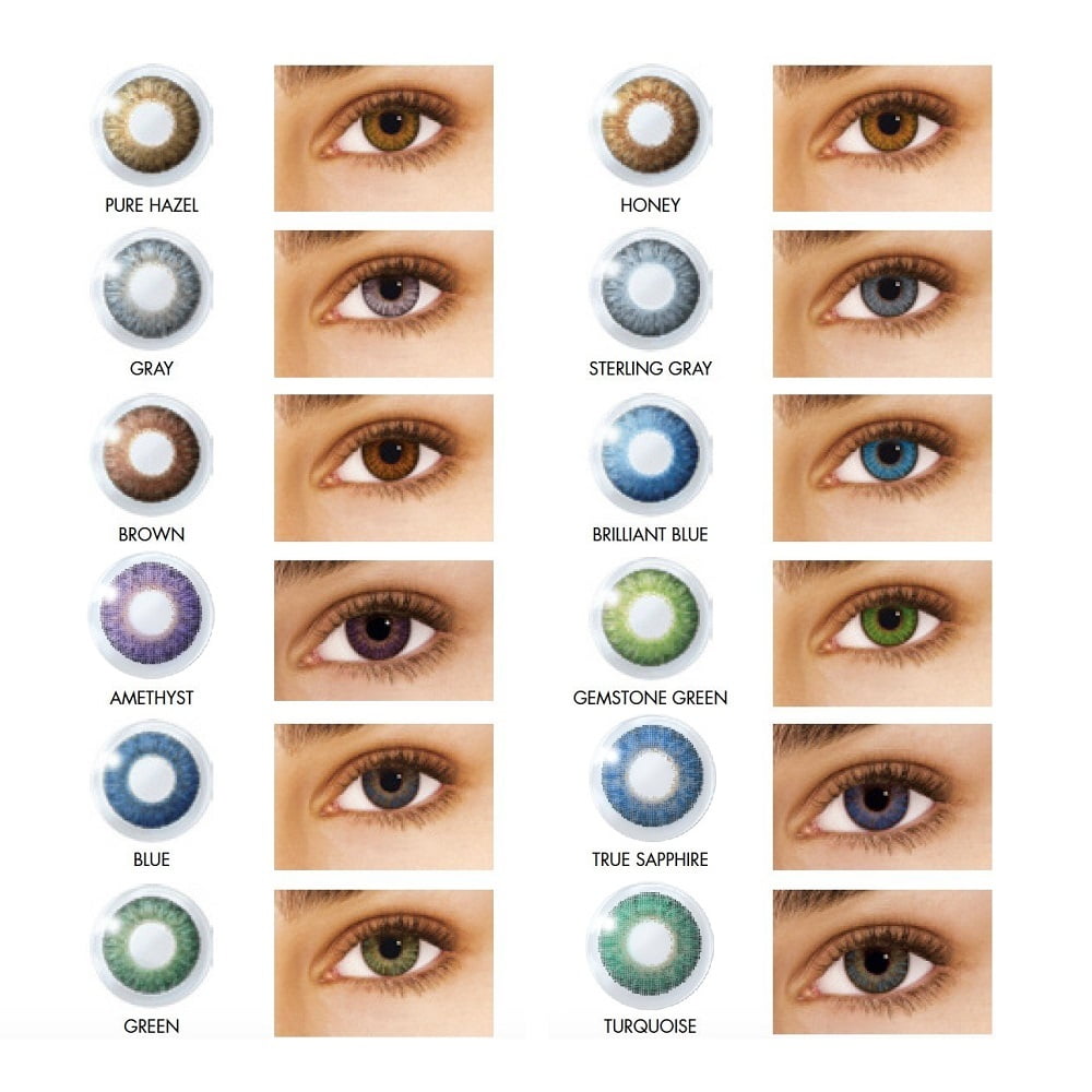 Pure Hazel Contacts - Air Optix Colors Pure Hazel