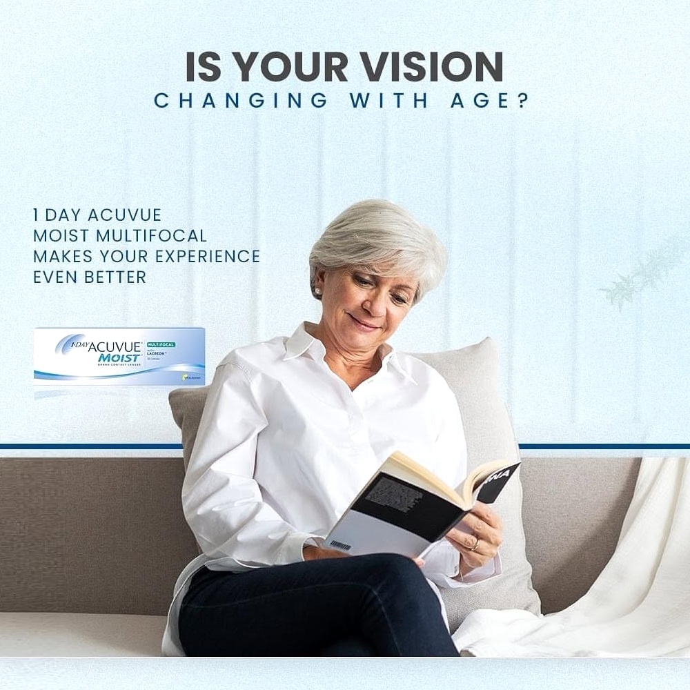 Acuvue 1-Day Moist Multifocal Daily Disposable Contact Lenses 3 Acuvue Moist Multifocal Daily Disposable Contact Lenses
