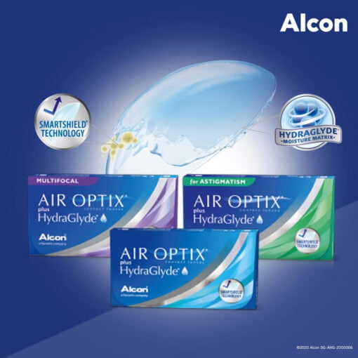 Alcon AIR OPTIX plus HydraGlyde