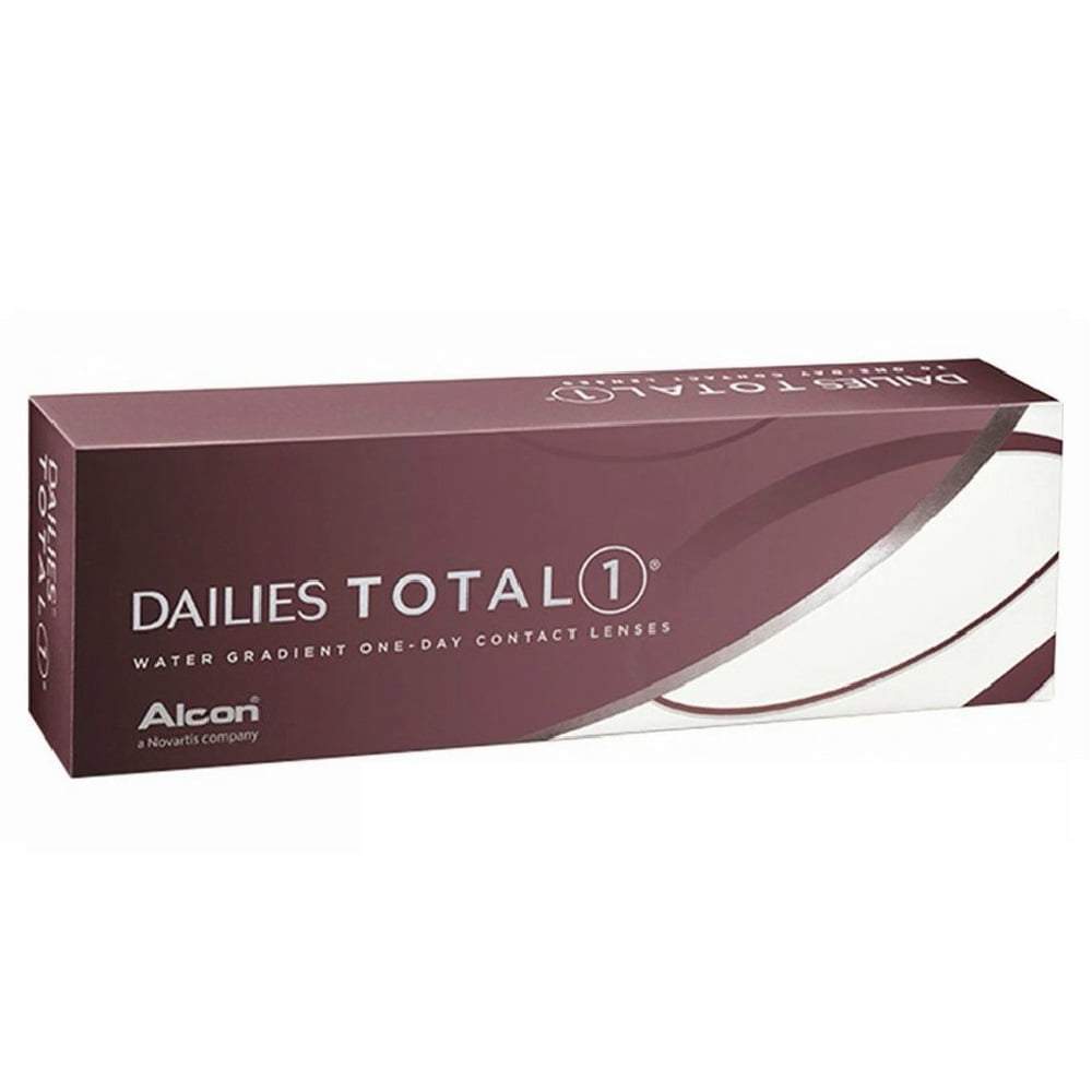 Alcon DAILIES TOTAL 1 the world’s first water gradient lens.