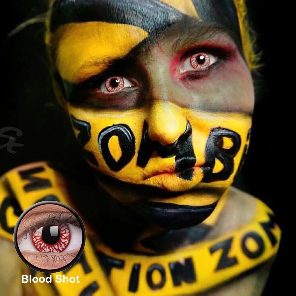 ColourVUE One-Day Crazy Lenses 5 ColourVUE Crazy Halloween Lenses Blood Shot