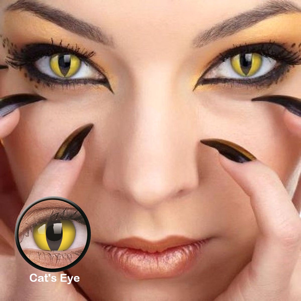 ColourVUE One-Day Crazy Lenses 10 ColourVUE Crazy Halloween Lenses Cats Eye
