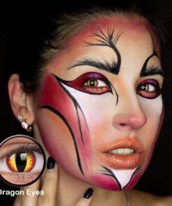 ColourVUE One-Day Crazy Lenses 16 ColourVUE Crazy Halloween Lenses Dragon Eyes