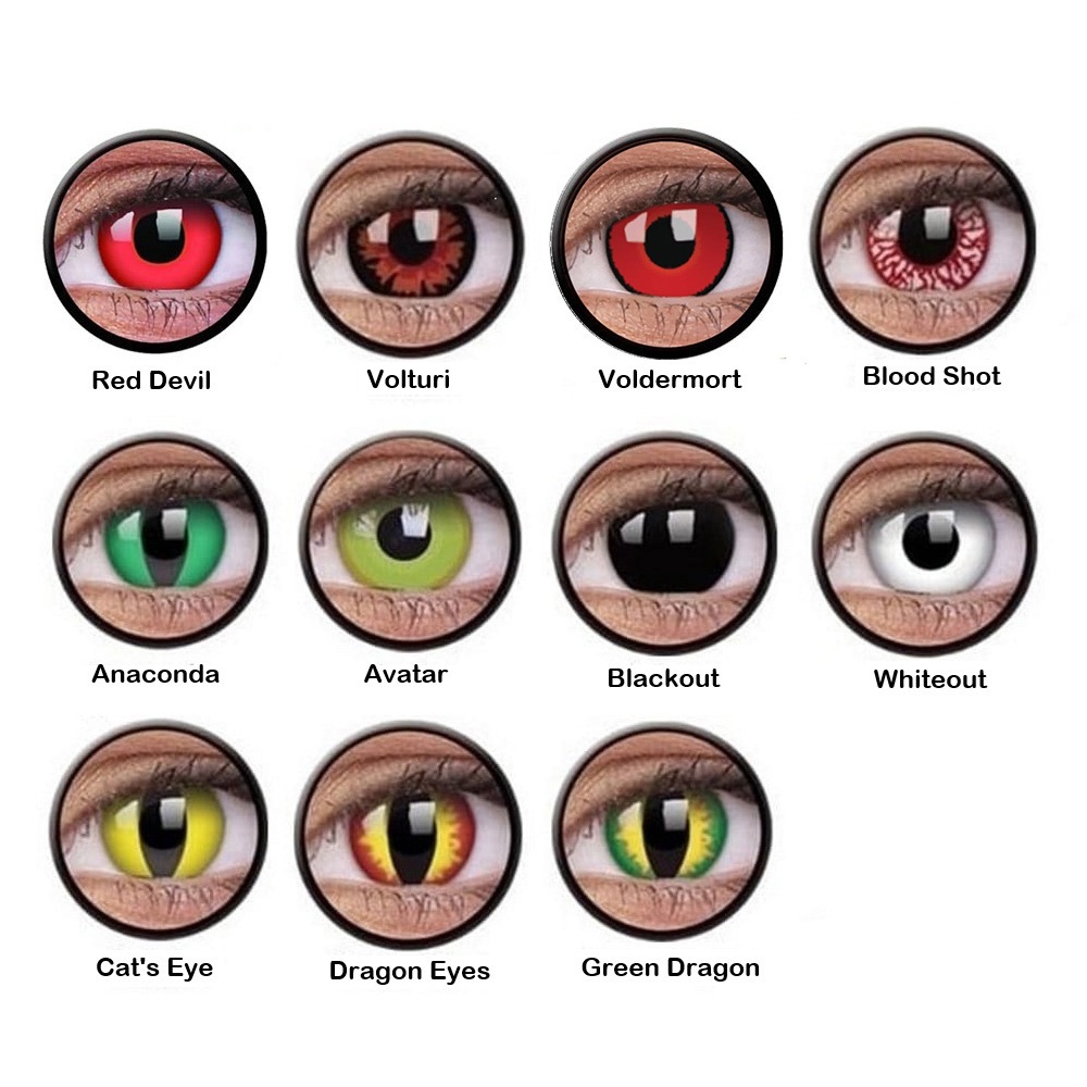 ColourVUE Crazy Prescription Lenses 2 ColourVUE Crazy Prescription Lenses for Halloween