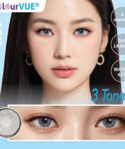 ColourVUE 3 Tones Coloured Contact Lenses 14 Colourvue 3 Tones Ash Lens