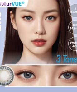 ColourVUE 3 Tones Coloured Contact Lenses 15 Colourvue 3 Tones Blue Lens