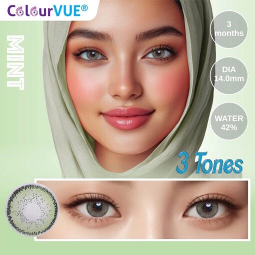 Colourvue 3 Tones Mint Lens