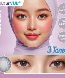 ColourVUE 3 Tones Coloured Contact Lenses 20 Colourvue 3 Tones Violet Lens
