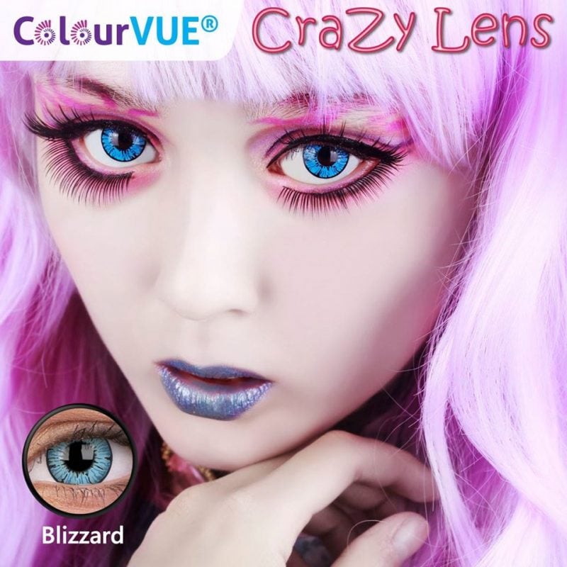 Reasons to Change Lens : 4 Important Factors to Switch To A New Set 6 ColourVUE Crazy Cosmetic Lenses Blizzard 14mm