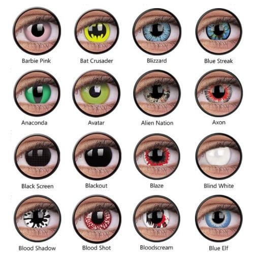 Colourvue Crazy Monthly Cosmetic Lens