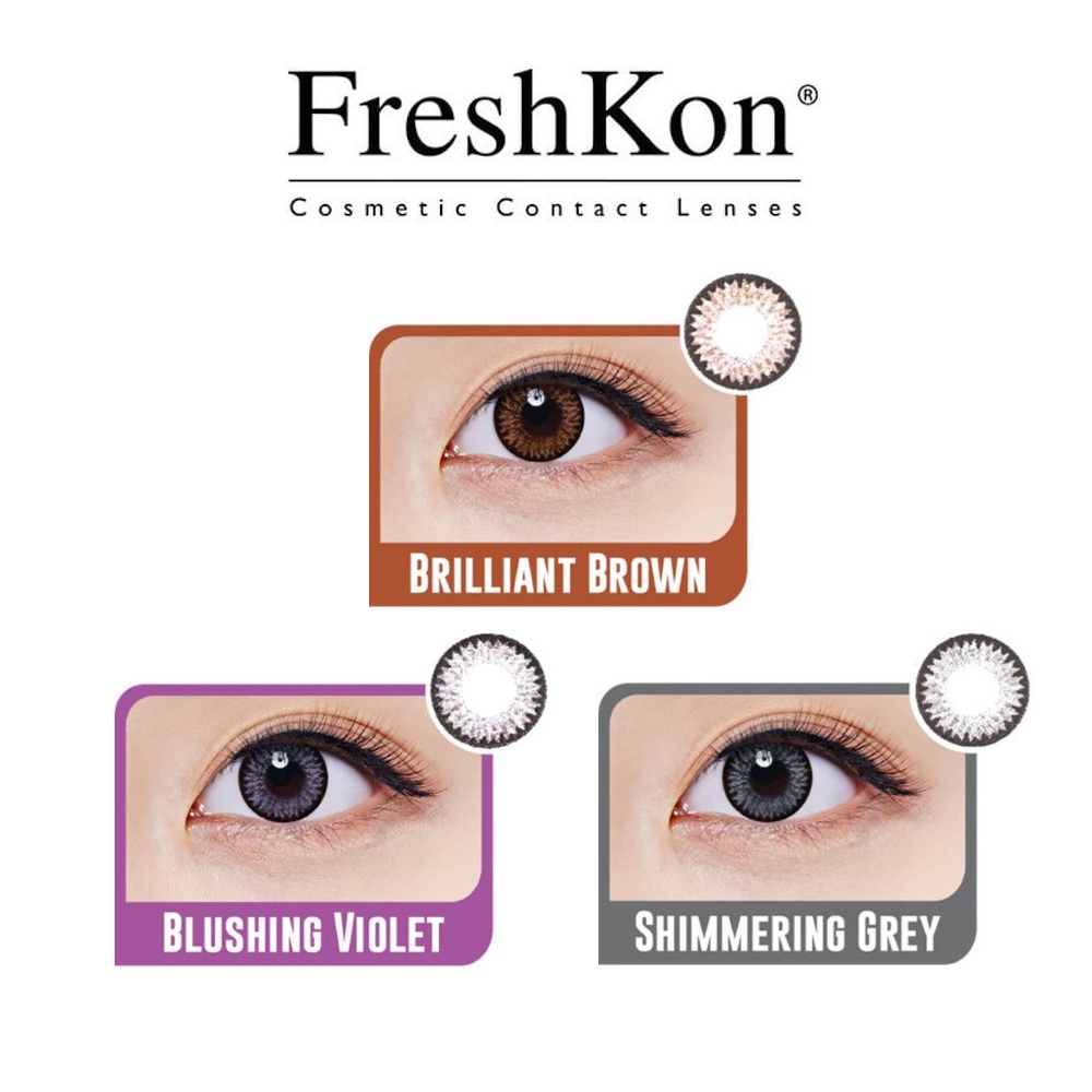 FreshKon 1Day Colors Fusion Cosmetic Contact Lenses 2 FreshKon 1-Day Colors Fusion Contact Lenses