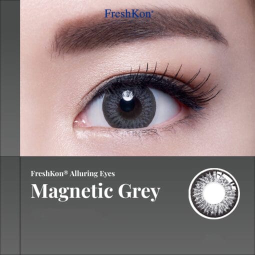 FreshKon 1Day Alluring Eyes Magnetic Grey