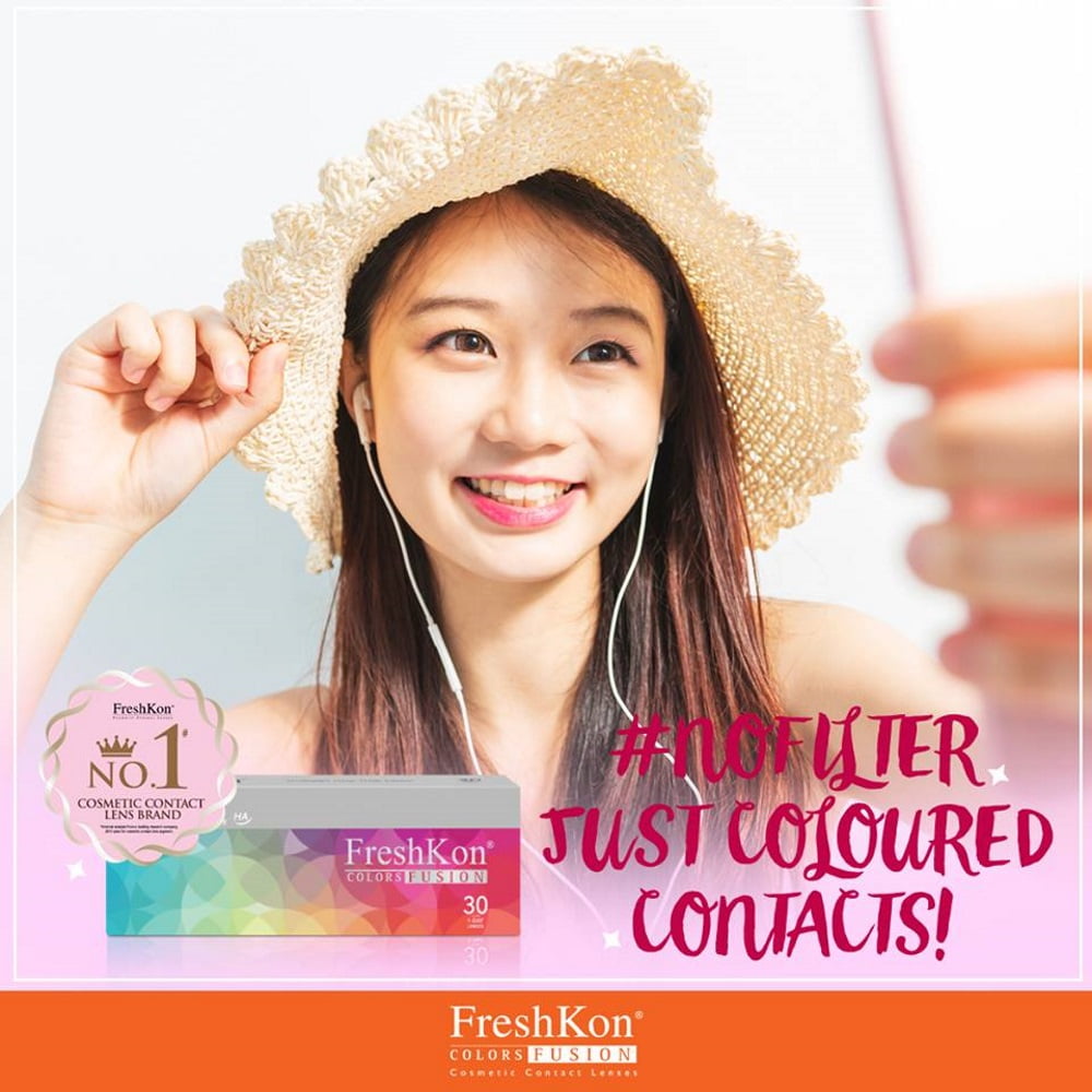 FreshKon 1Day Colors Fusion Cosmetic Contact Lenses 7 FreshKon 1Day Colors Fusion Cosmetic Contact Lenses