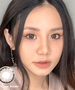 FreshKon 1Day Colors Fusion Cosmetic Contact Lenses 10 FreshKon Colors Fusion Brilliant Brown Color Lenses