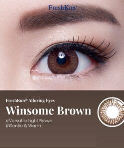 Freshkon Alluring Eyes Winsome Brown