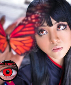 ColourVUE Crazy Prescription Lenses 14 Voldemort Holloween Monthly Costume Lenses