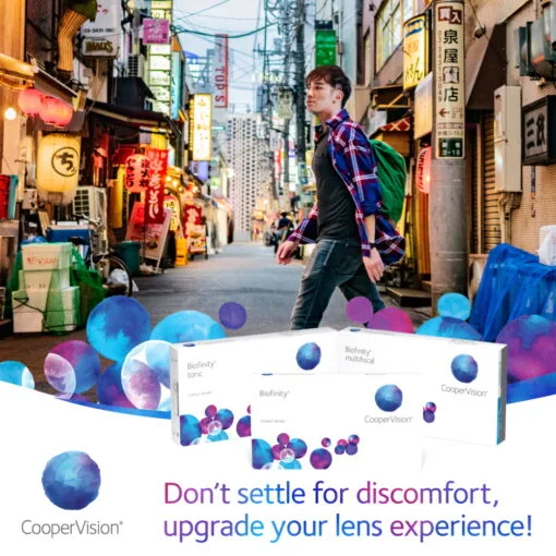 CooperVision Biofinity Monthly Contact Lenses