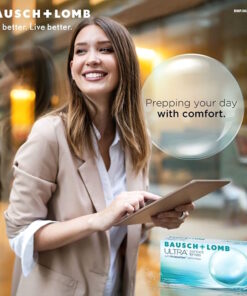 Bausch + Lomb ULTRA Monthly Disposable Lenses 6 Bausch + Lomb ULTRA Monthly Lenses