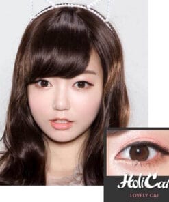Geo HoliCat Lovely Cat Choco Colour Lenses
