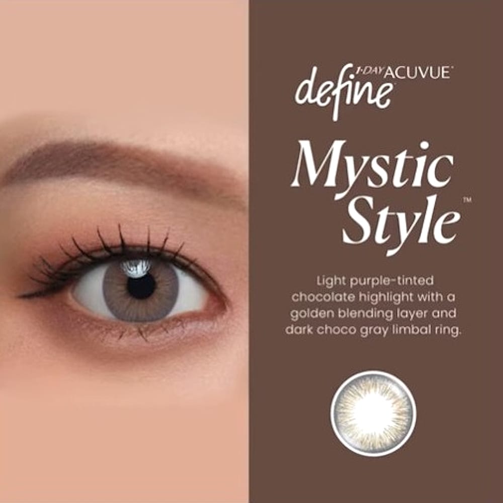 ACUVUE 1Day Define Classic with Lacreon 10 1Day Acuvue Define Mystic Style