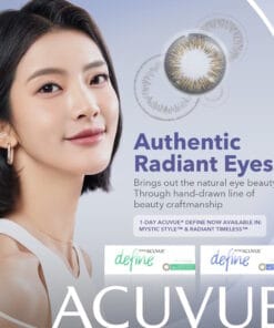ACUVUE 1Day Define Classic with Lacreon 17 Acuvue Define Radiant Timeless