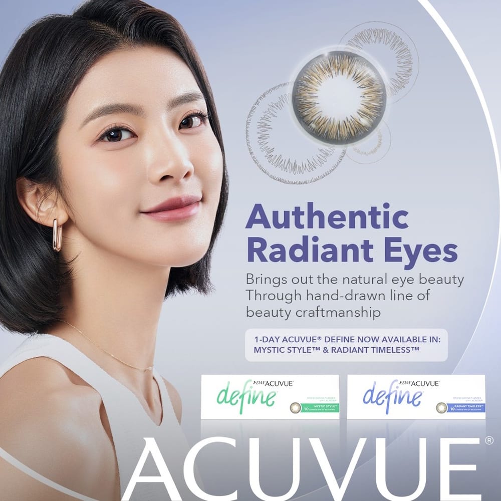 ACUVUE 1Day Define Classic with Lacreon 8 Acuvue Define Radiant Timeless