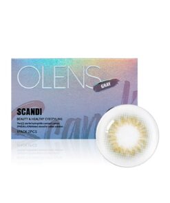 Olens Scandi Gray Monthly Coloured Contact Lenses 11 Scandi GRAY Premium Contact Lens