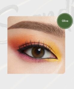 Olens Scandi Olive Monthly Coloured Contact Lenses 12 Scandi Olive Monthly Colour Lens