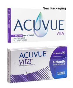 Acuvue VITA Monthly Disposable Lenses New Packing
