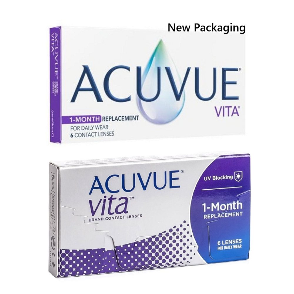 Acuvue VITA Monthly Disposable Lenses 1 Acuvue VITA Monthly Disposable Lenses New Packing