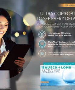 Bausch + Lomb ULTRA ASTIGMATISM Contact Lenses 5 Bausch Lomb Ultra Toric for Astigmatism