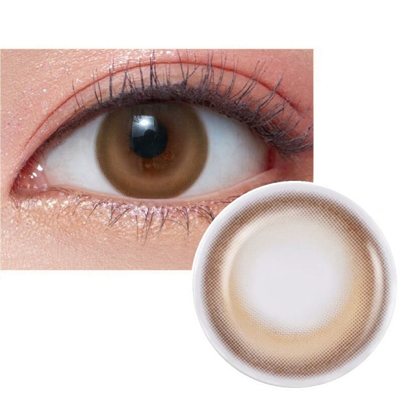 Reasons to Change Lens : 4 Important Factors to Switch To A New Set 5 OLENS Cherry Moon 1Day Brown coloured contact lenses from Korea