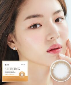 Shining Pure Brown Monthly Colour Lens