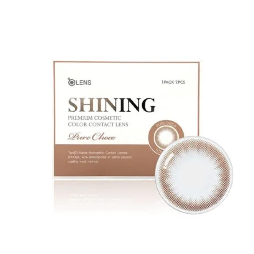 Shining Pure Choco Premium Contact Lens