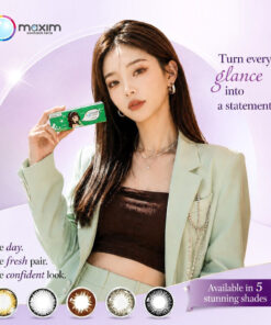 Maxim Colour 1Day Green Box 11 Maxim Colour 1Day Green Box Colored Daily Contact Lenses
