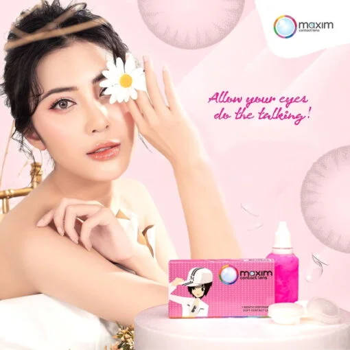 Maxim Pink Box Cosmetic Colour