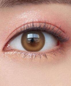 Olens Cherry Moon Brown Monthly Coloured Contact Lenses 6 Olens Cherry Moon Brown colored contact lenses