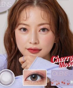 Olens Cherry Moon Gray Colored Contact Lenses