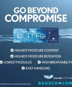 ausch + Lomb ULTRA ONE DAY Disposable Lenses