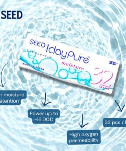 SEED 1dayPure Moisture Daily Disposable Lenses 4 SEED 1dayPure Moisture Daily Lenses