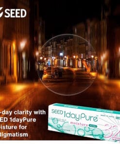 SEED 1dayPure Moisture Astigmatism Daily Disposable Lenses 4 SEED 1dayPure Moisture for Astigmatism Lenses