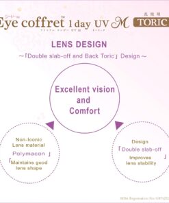 SEED EyeCoffret 1day UV Toric Coloured Contact Lenses