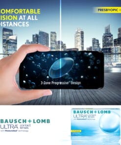 Bausch + Lomb ULTRA for Presbyopia Monthly Disposable Lenses 3 Bausch + Lomb ULTRA for Presbyopia Monthly Disposable Lenses