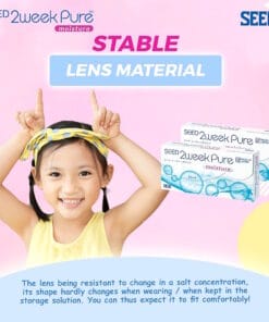 SEED 2weekPure moisture 10 SEED 2weekPure moisture clear lens