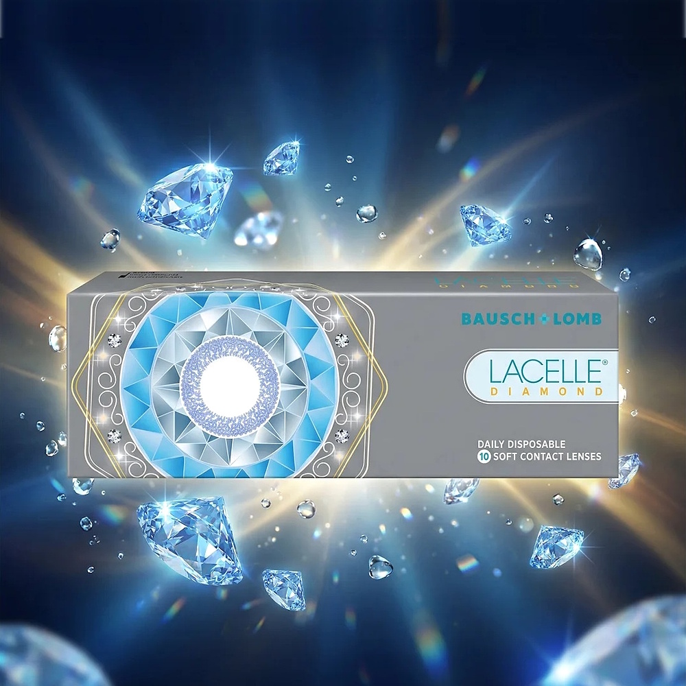Bausch + Lomb Lacelle Diamond Daily Disposable Lenses 7 Bausch + Lomb Lacelle Diamond Color Daily Disposable Lenses