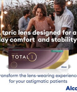 Alcon Dailies Total1 for Astigmatism Contact Lenses 4 Alcon Dailies Total1 for Astigmatism Lens