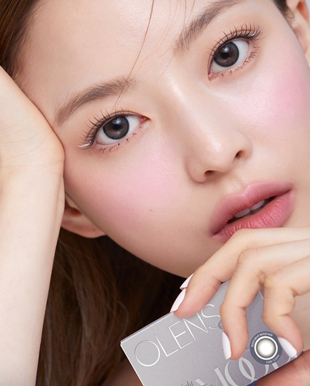 Olens Mood Night Mood Gray Monthly Coloured Contact Lenses 10 buy contact lens online