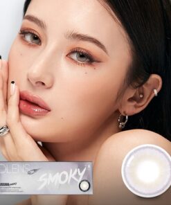 OLENS 1Day Russian Smoky Gray Daily Coloured Contact Lenses 10 Olens 1 Day Russian Smoky Gray daily coloured contact lenses from Korea
