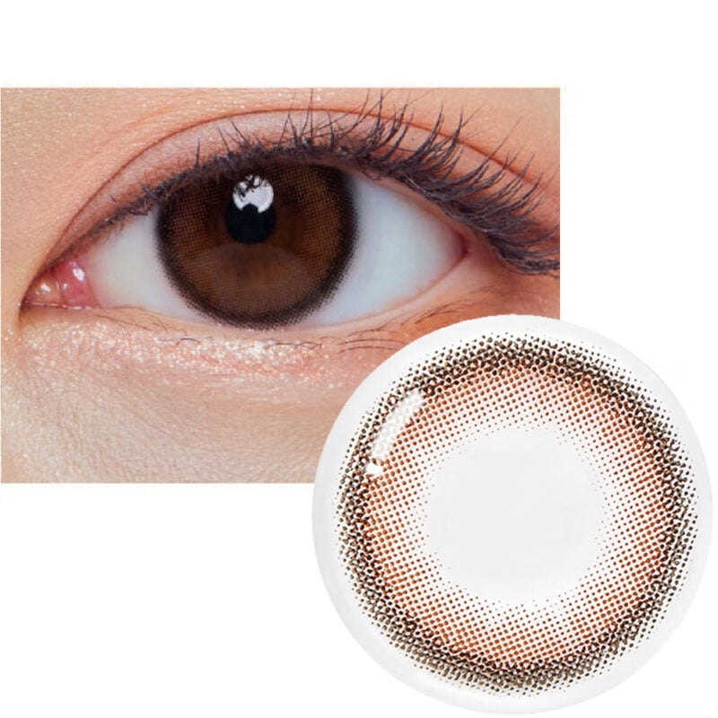 Reasons to Change Lens : 4 Important Factors to Switch To A New Set 4 Olens 1Day Vivi Ring Choco coloured cosmetic lenses