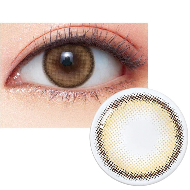 Reasons to Change Lens : 4 Important Factors to Switch To A New Set 8 Olens Vivi Ring Beige coloured monthly contact lenses from Korea